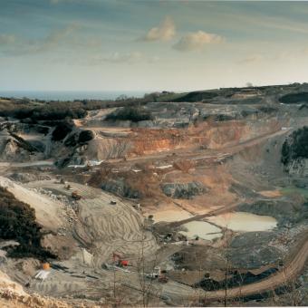 Bodelva china clay pit